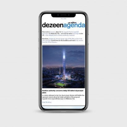 Nieuwe видання Newsletter Agenda від Dezeen